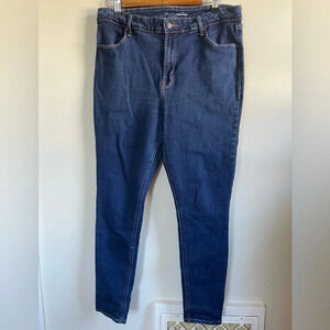 Old Navy High Rise Super Skinny Jeans, Blue, Women’s 14